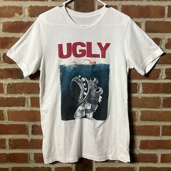 Other - Jaws Tee! So unique with beach vibes! Good luck finding another one like this!